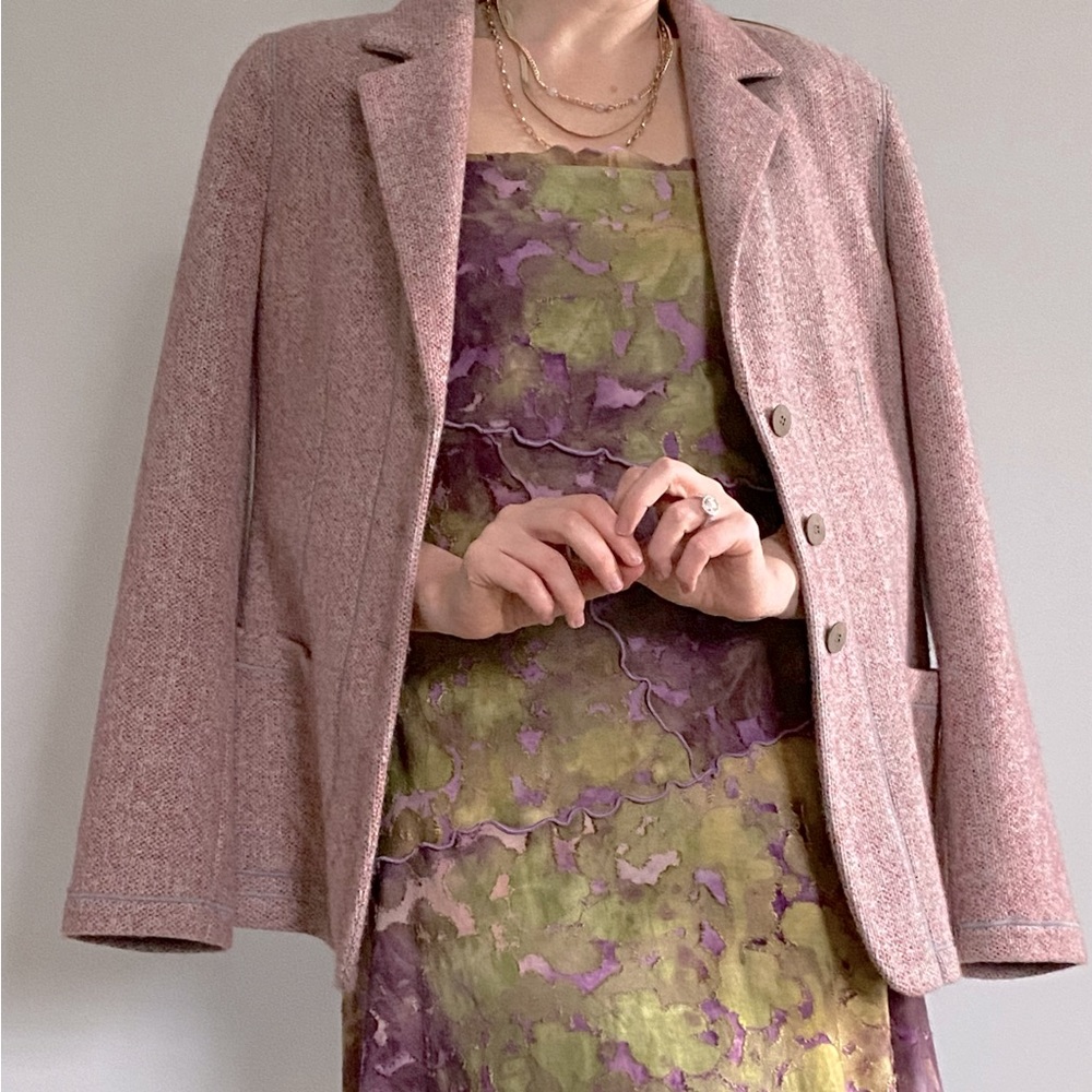Giorgio Armani vintage women’s pink Cashmere blazer